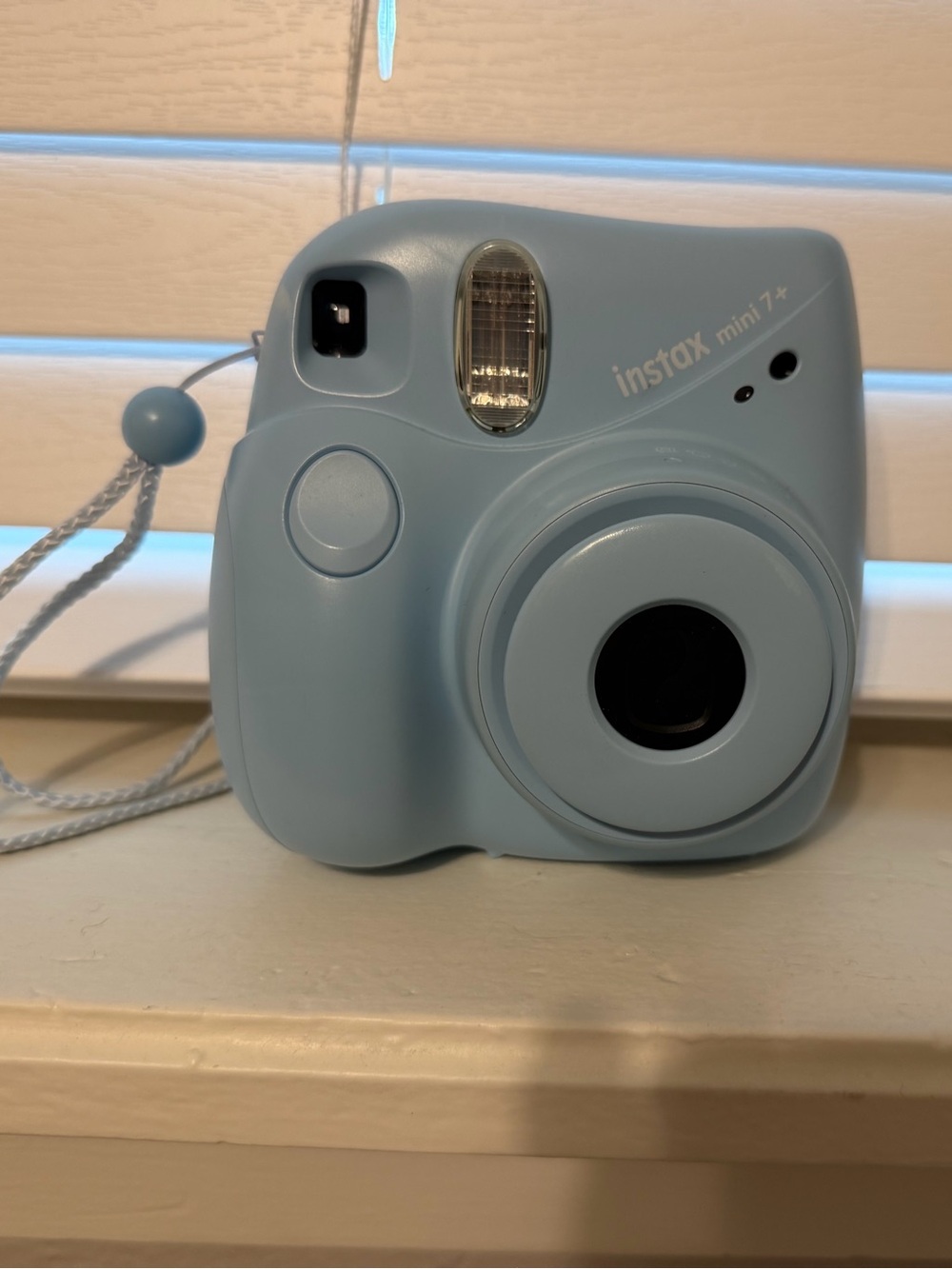 Fujifilm Instax Mini 7+ Instant Camera - Sky Blue